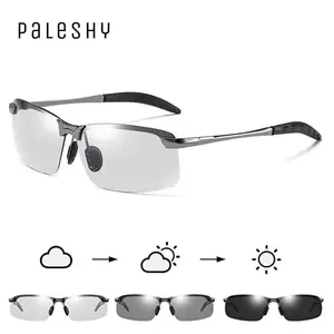 【Random Gift Drop】Paleshy Polarized Photochromic Sunglasses | For Men & Women, Day & Night Driving & Outdoor UV Protection | Black Friday Early Access