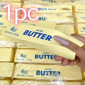 Butter Stick Squeeze Toy Set, Soft Non-Toxic PU Material, Ideal for Adults, Party Games, Holiday Gifts, 1/2/3 Pieces Per Pack