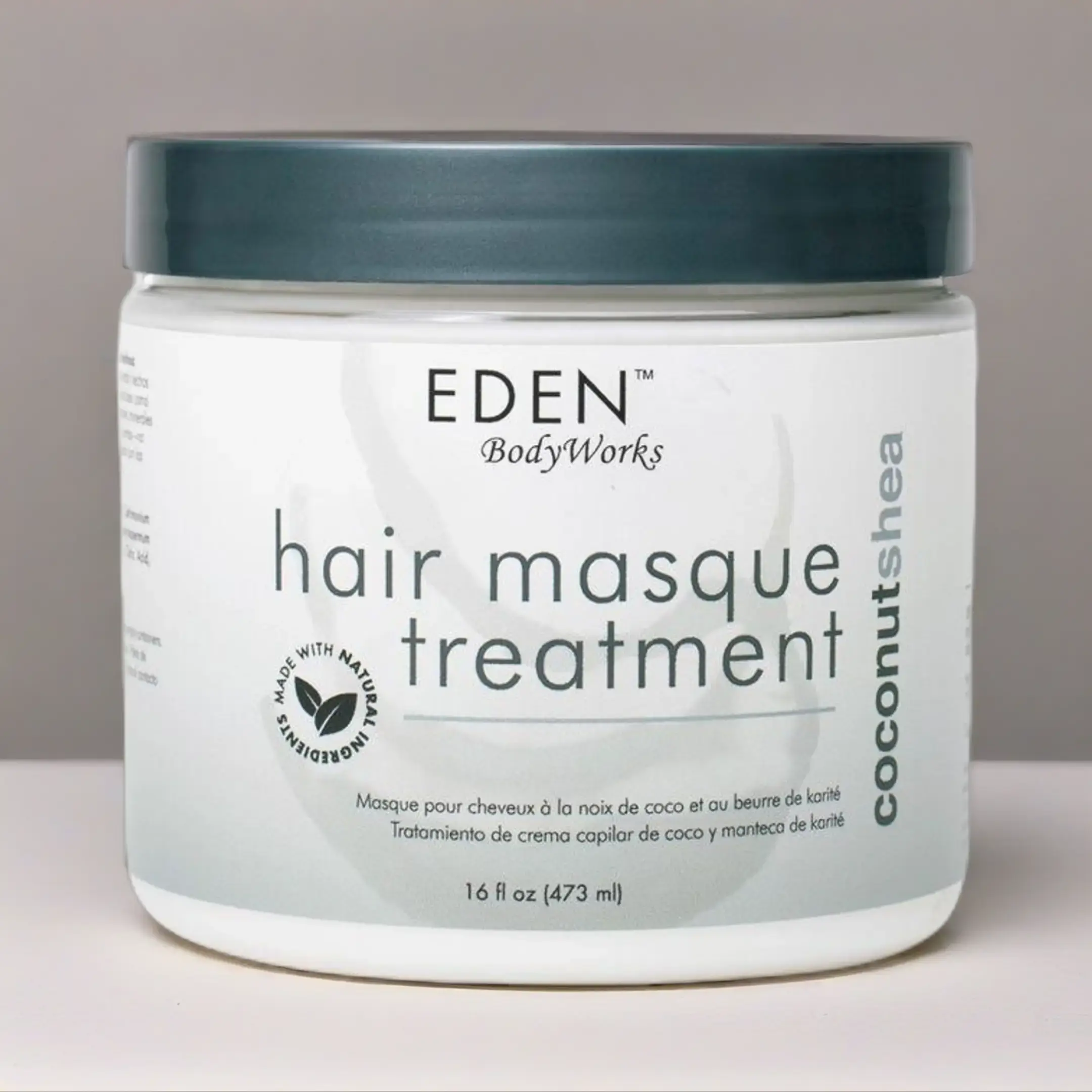 Coconut Shea Deep Moisture Hair Masque for Dry, Curly, & Coily Hair