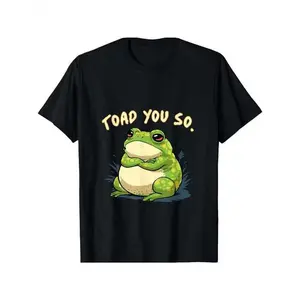 Men Crew Neck Frog Lizard Meme Graphic T-Shirt, You Are So Funny Lizard Meme Tee, Comfort Fashion Casual Outfit, Christmas Theme Gift For Him Family Friends