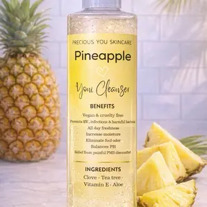 Pineapple cleanser ( Balance ph - reduce odor causing bacteria )