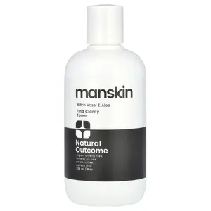 Natural Outcome Man Skin, Find Clarity Toner, 8 oz (236 ml)