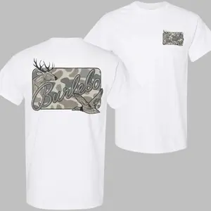 Burleboo Camo T-shirt, Hunting Deer Duck T-shirt unisex