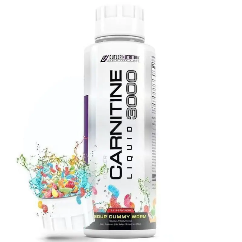 ［3-bottle set］Cutler Nutrition Carnitine Liquid 3000 3-Pack Multi-Flavor Energy Sport Beverage