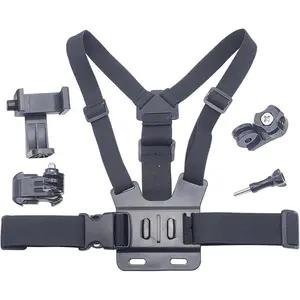 5-in-1 Action Camera Kit,Action Cameras and Cell Phones Sports Mount,Content Creator Tools