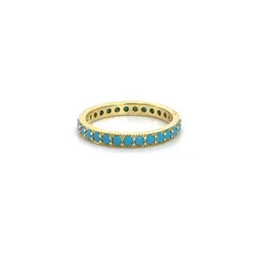 TURQUOISE GOLD BAND