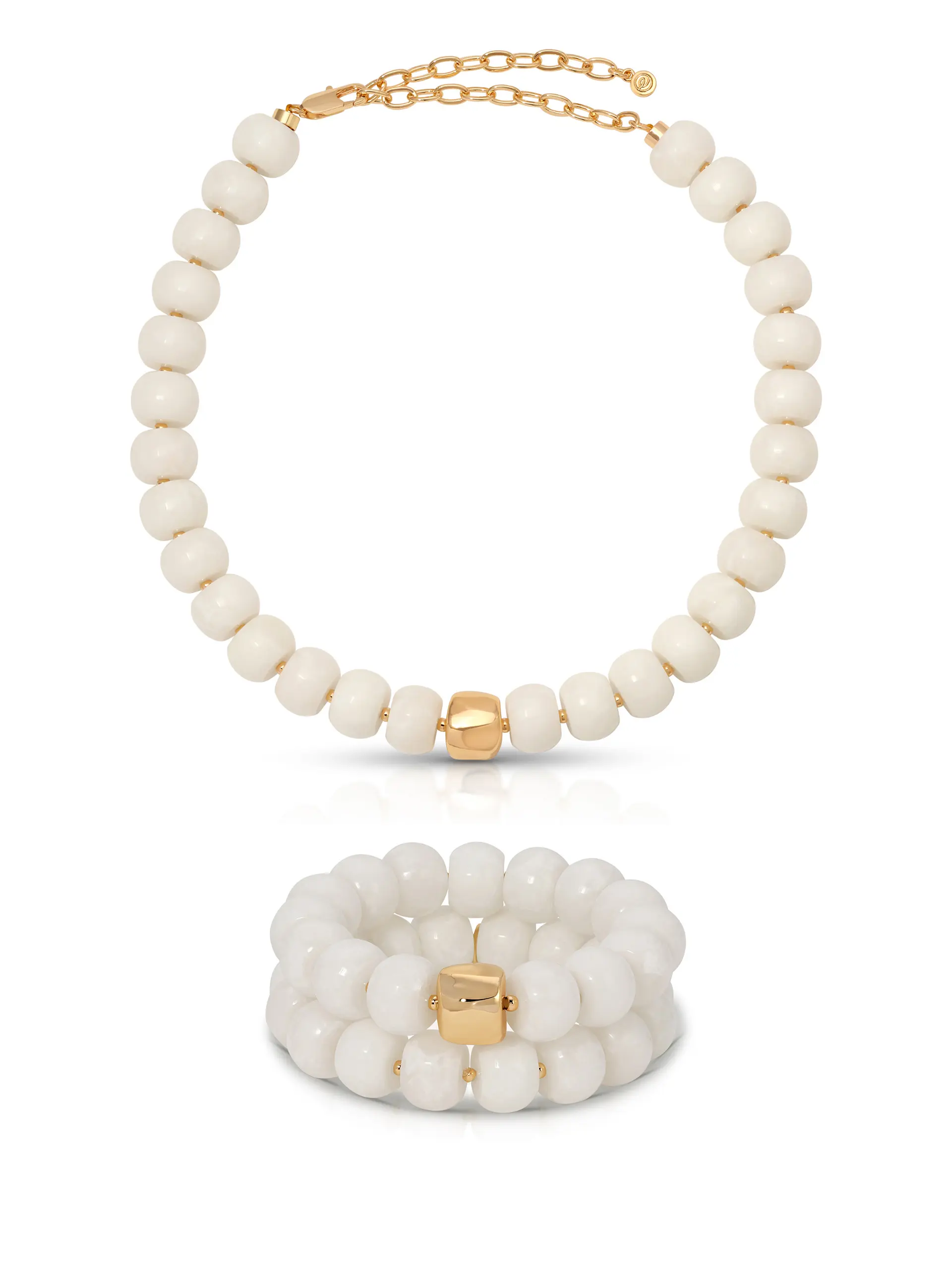 Power Bead Set in Bone