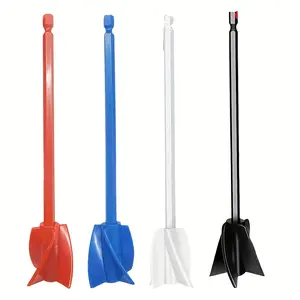 4pcs Reusable Epoxy Resin Mixer Set - Heavy-Duty, Durable Stirring Paddles for Resin, Paint, Glue & Crafts | Non-Stick, Easy-Clean Design with Comfort Grip Handles