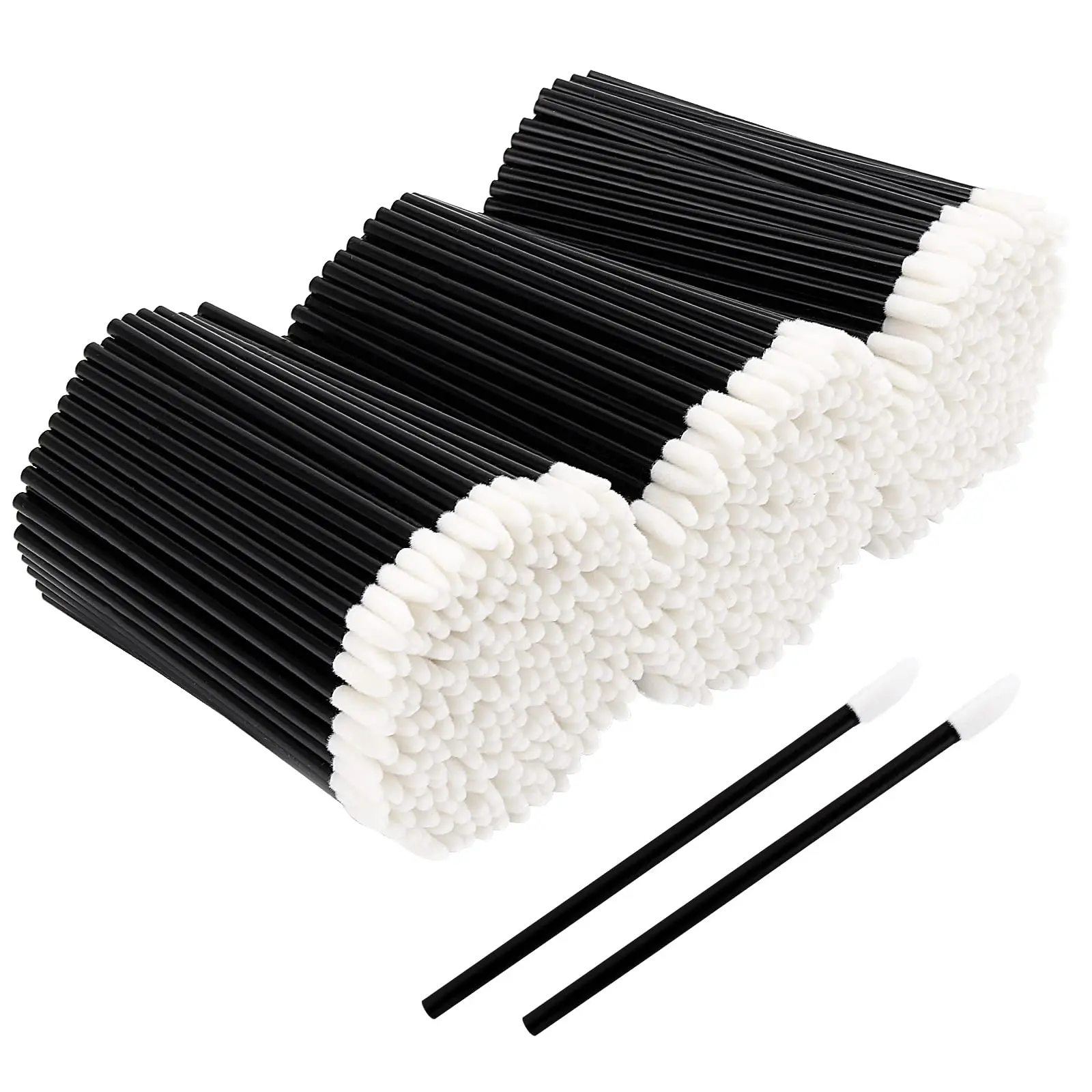 700 count Disposable Lip Wands, Lip Brushes, Lipstick Applicator Wands, Lip Gloss Wands, Lint Free Makeup Applicator Brush, Beauty Tool