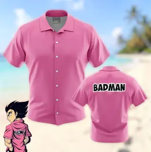 New 2026 trending VegetaBadman Pink Dragon BallZ Hawaiian Shirt Anime Style, Gift for Him Her, Aloha Vibes #summervibes #summer2026 #outfitinspo