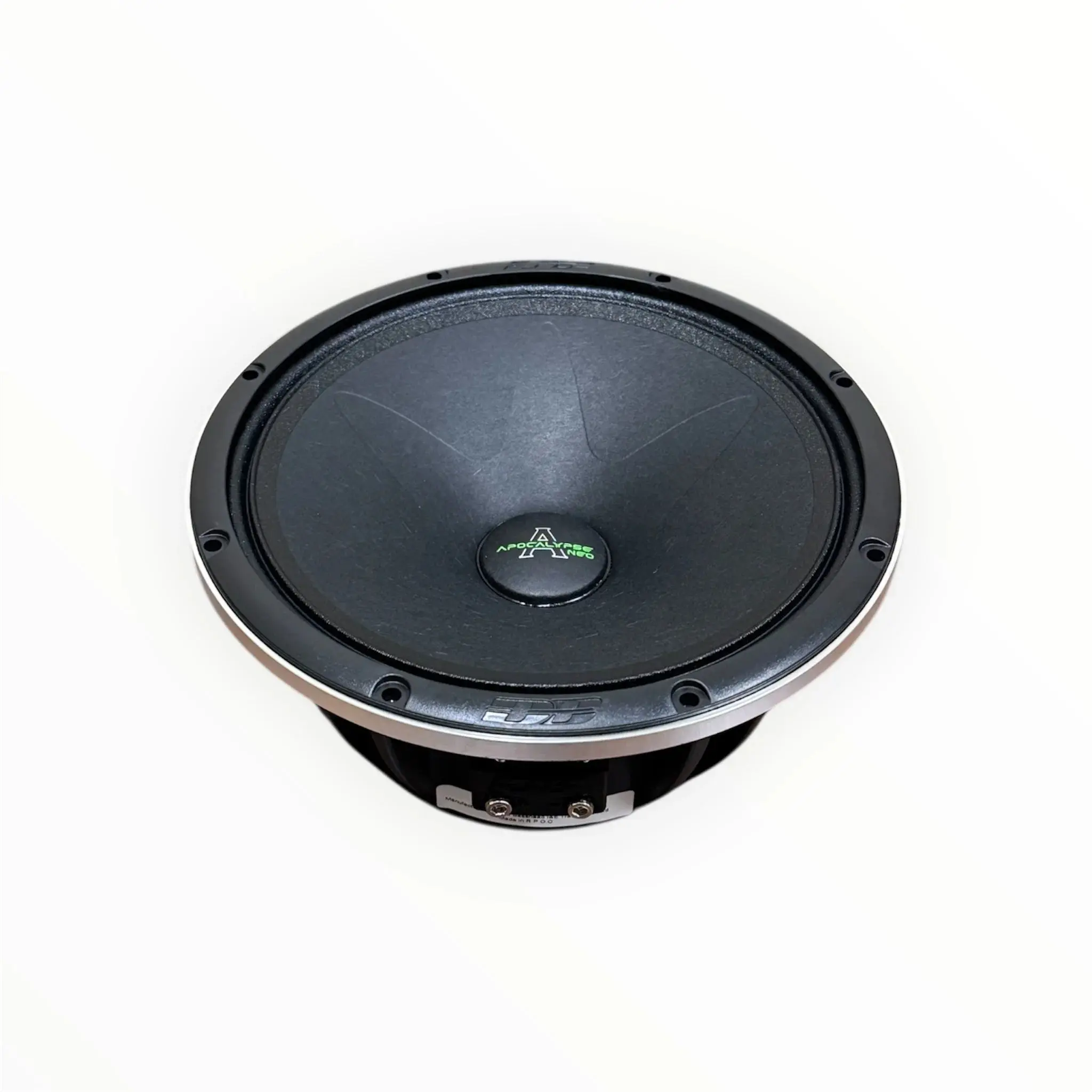 Deaf Bonce Apocalypse AP-M61AN Hybrid 6.5" NEO Ferrite Mid-Range Speakers (Pair) - 4 Ohm, 360W Max Power, 180W, 100.5 dB Sensitivity Car Audio Cloth-Aluminum Woofer, Stereo Upgrade Accessories, Car Audio Accessories, Speakers For Car