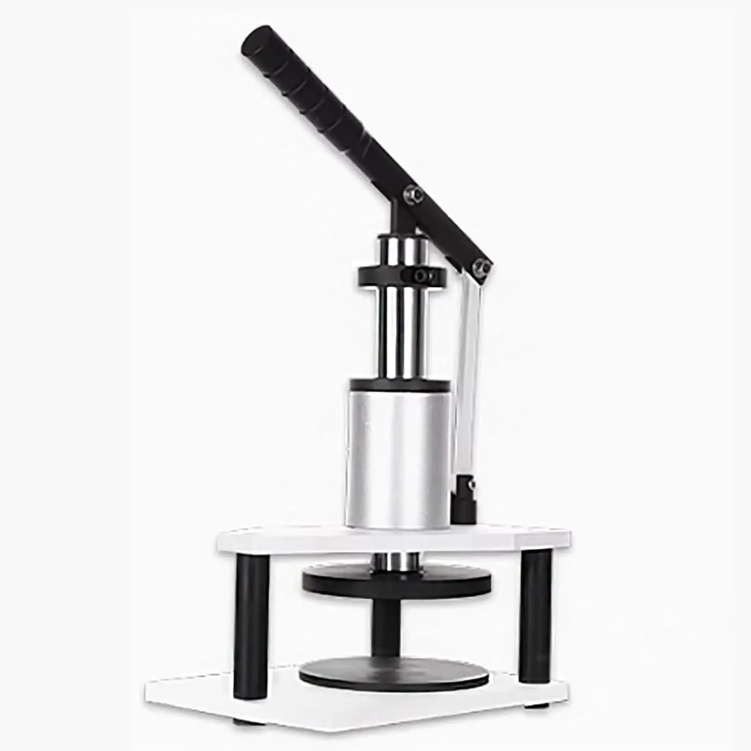 Metallographic Specimen Mounting Press, Lab Specimen Cutting & Leveling Machine, Planar Precision ≤0.5mm for Metallographic Laboratory Testing(B)