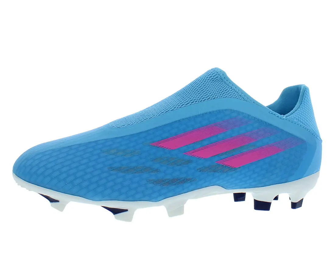 Adidas X Speedflow.3 Laceless Firm-Ground Unisex Sports Sneakers, Soccer
