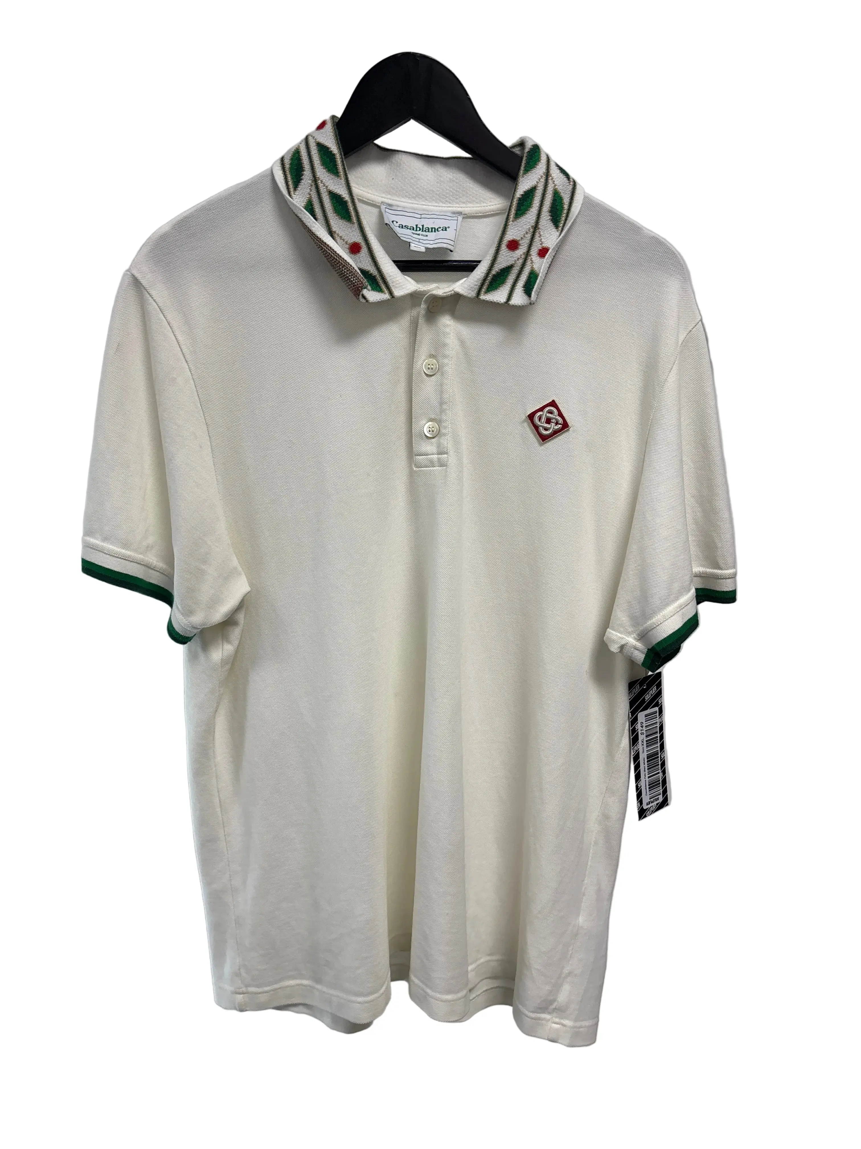 Casablanca Polo Shirt White
