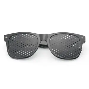 Unisex Pinhole Glasses for Anti-Myopia & Astigmatism  Vision Improvement & Strabismus Correction  Lightweight, Fatigue-Reducing Glasses for Men & Women  Stylish Black Design