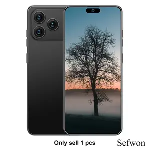 I17 Promax Smart Unlock Android Phone, 6gb+64GB RAM, Android 12.0, 5000mah Battery, 16mp+20mp Camera, 4g Network, Dual Sim Slot, 6.93 Inch Screen