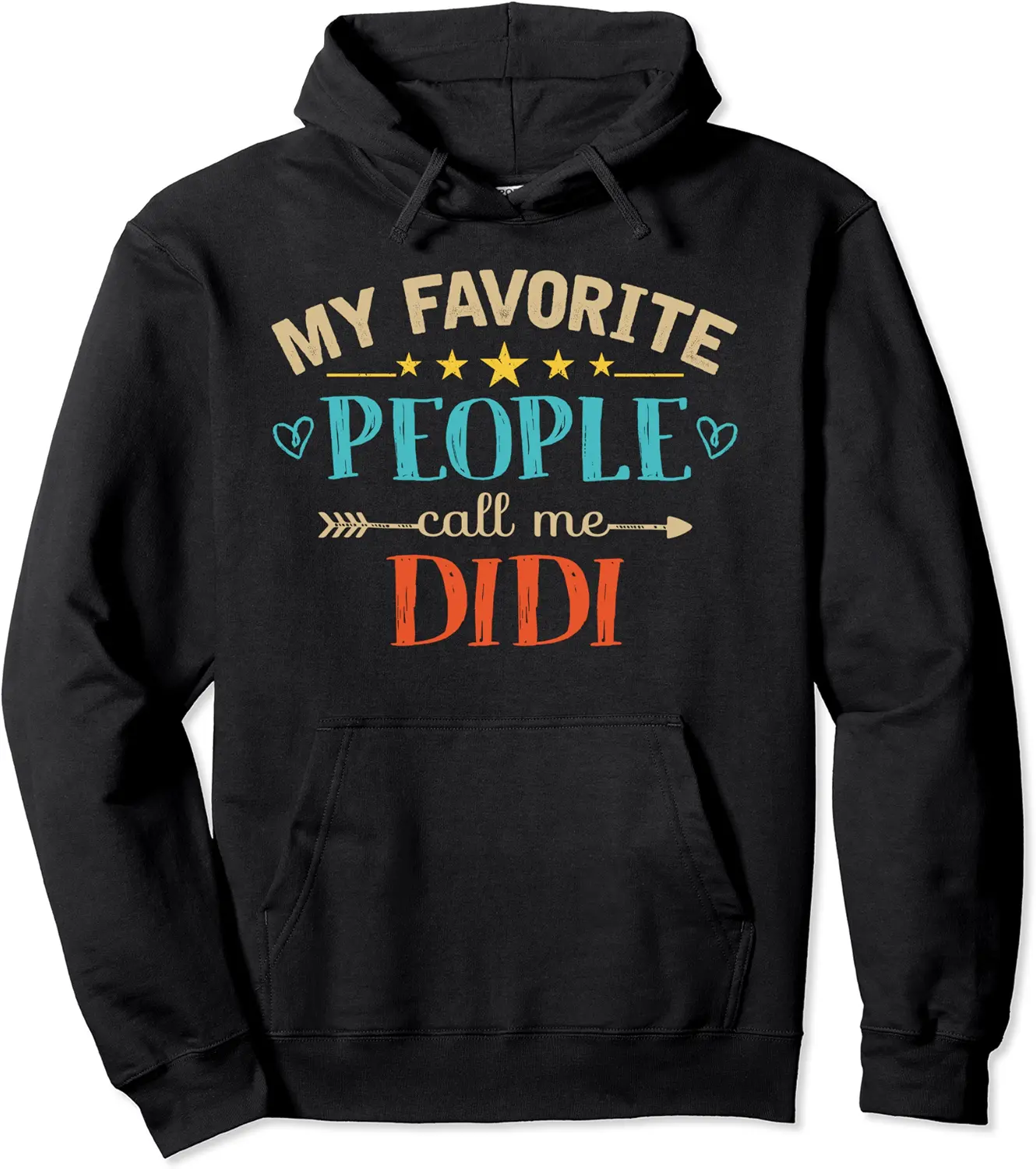 My Favorite People Call Me Didi Retro Style Funny Grandma Pullover Hoodie - Mohamedab Shop 51B0946WMH41