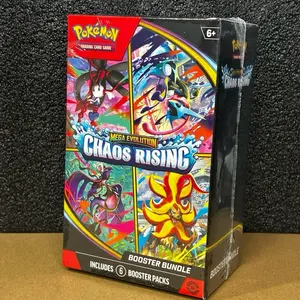 Mega Evolution chaos rising, Collectible Trading Cards, Authentic Collectible Cards