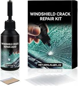Car Windshield Crack Repair Kit - Advanced Maintenance Fluid for Fixing Chips - 20ml/0.68fl.oz - Essential Tool for Car Care