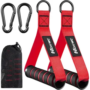 Handles Gym Equipment, Heavy Duty Resistance Band Handles, Replacement Exercise Handles for  Machine, Pulley System, Strength Trainer, Pull Down Workout, Home Gym  Attachments