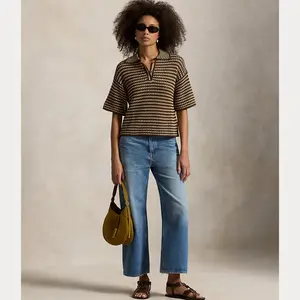 Polo Ralph Lauren - Striped Knit Cotton Polo Shirt