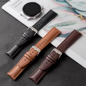 2026NEWGenuine Leather Watch Band - Universal Quick Release Strap, 18/20/22mm Fit for Smart & Classic Watches, Durable for Daily & Business Wear