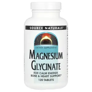 Source Naturals Magnesium Glycinate, 120 Tablets