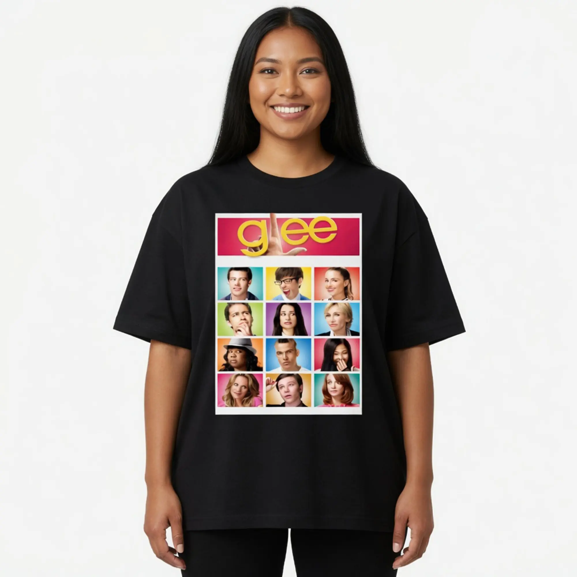 Glee Inspired Retro Music TV Show Graphic T-Shirt Unisex Fan Tee