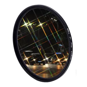 KnightX Star 4 6 8 Line Filter Lens Photography For Canon Sony Nikon  49mm 52mm 55mm 58mm 62mm 67 72 77 mm