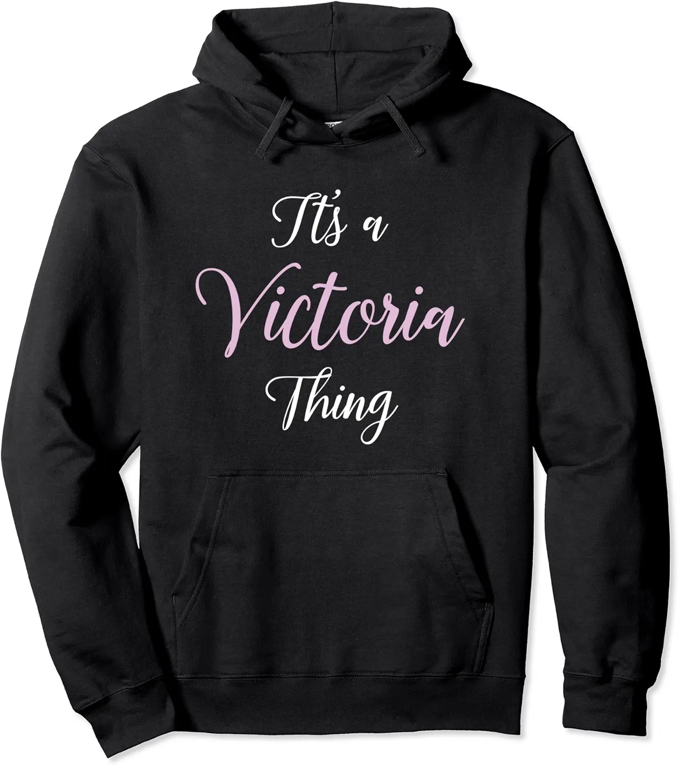 Victoria Name Personalized Women Cute Pink Girl Custom Gift Pullover Hoodie - Williamze Shop 97B07YSGM4S5