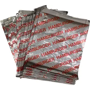 Grease Proof Insulated Hamburger Wrappers (50) for Parties Cookouts BBQ's Carnivals