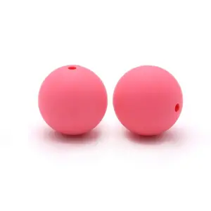 Pink PK101 Silicone Beads