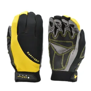 G & F Products Hyper Grip Non-Slip High-Performance Mechanics Work Gloves, Driving Gloves