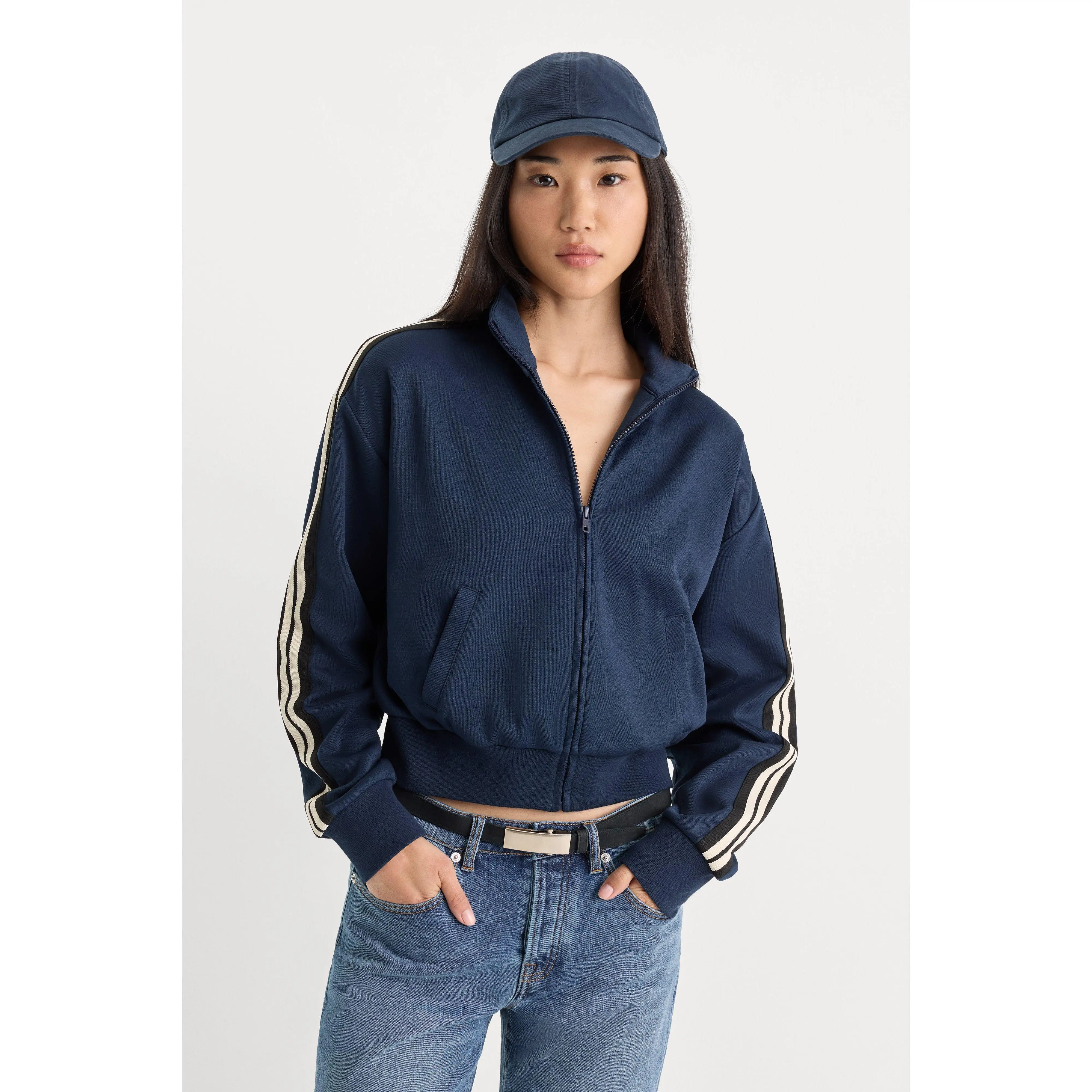 THE TRACK JACKET | NEW NAVY