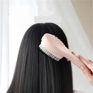 Viral Retractable Hairbrush, Anti Tangling Brush! Press-Type Self-Cleaning Cushion Comb， Portable Travel Size with Magic Massage Pins， Satisfying ASMR Scalp Cleaning Gadget， Perfect Gift for Her – Fits Curly/Straight/Thick Hair.