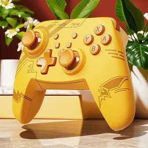Wireless Controller, 2.4G Wireless Bluetooth-compatible Connection Gamepad with High Precision Hall Joystick & Linear Trigger, Gaming Accessories for Switch Lite/OLED/NS/PC/Phone/Tablet
