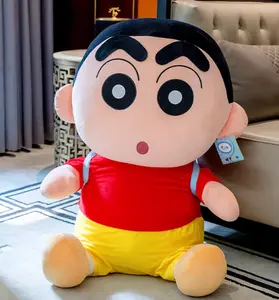 [Fashion New Product] Crayon Shin-chan Plush Doll, Extra-Large Cuddly Toy for Girls' Beds, Body Pillow Doll, Birthday Gift