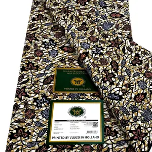 Authentic African Print 100%Cotton 6yards