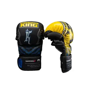 Venum x TEKKEN 8 Sparring Gloves - King - Black/Yellow