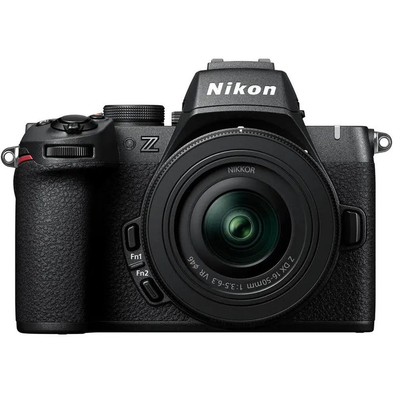 Nikon Z50II Compact Mirrorless Digital Camera (DX Sensor, High Definition Photography Camera) with NIKKOR Z DX 16-50mm f/3.5-6.3 VR Lens, Automatic Touchscreen, Slow Motion, Rechargeable Flash, Batteries, Handheld Creator Starter Kit for Content Creators