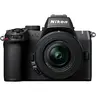 Nikon Z50II Compact Mirrorless Digital Camera (DX Sensor, High Definition Photography Camera) with NIKKOR Z DX 16-50mm f/3.5-6.3 VR Lens, Automatic Touchscreen, Slow Motion, Rechargeable Flash, Batteries, Handheld Creator Starter Kit for Content Creators