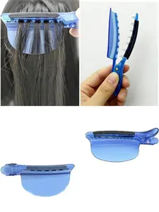 Professional Salon Duckbill Hair Clips, Non-Slip Sectioning Clips for Hair Extensions, Coloring, Perm, Styling Tools for All Hair Types, Adjustable Clips