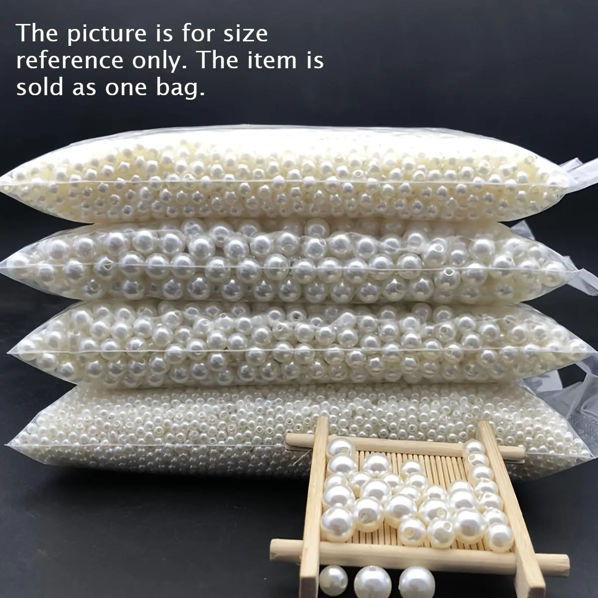 Milky white beads, used for DIY elegant ladies' bracelets, necklaces and other decorations, as well as handmade craft materials, Beading Making, Diy Craft Embellishments, Diy Beading Accessories, Beading Supplies