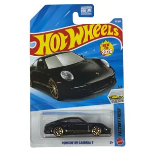 Hot Wheels mainline Porsche 911 Carrera T black Factory Fresh 1/5
