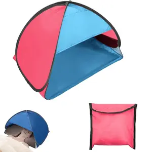 Mini Pop-Up Beach Tent, Automatic Quick-Open Dog Tent, Sunshade for Dogs and Laptops, Portable Lightweight, Ideal for Camping, Hiking, Picnics