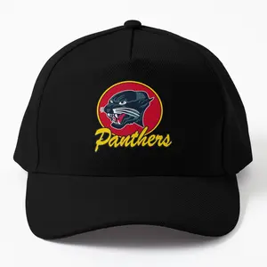 Nottingham Panthers Ice Hockey Retro Logo Twill Cap Hat - Perfect for Ice Hockey Fans, Supporters of Nottingham Panthers, and Retro Logo Enthusiasts
