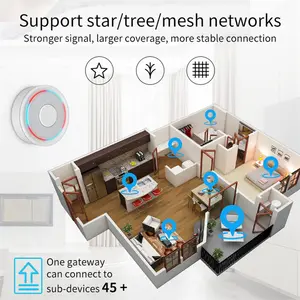 Apple HomeKit Dual-Mode Wired Tuya Zigbee Gateway Smart Home Product Remote Control System