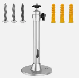 Universal Projector MountBracket, Aluminum CeilingWall Holder- Home Projectors Ceiling Wall Projector Mount Stand（1-Pack:Silver）