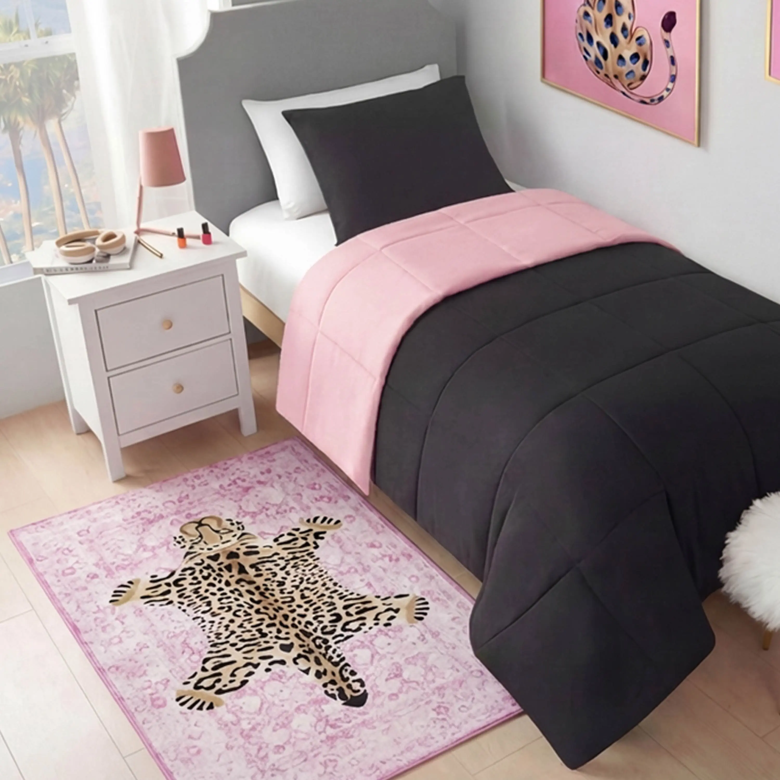 Juicy Couture Finely Washable Rug, 3' x 5'