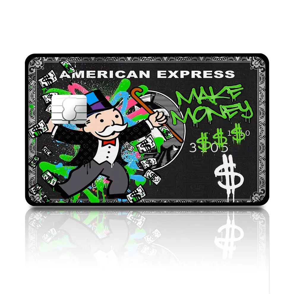Monopoly Amex Credit Card & Debit Card Skin